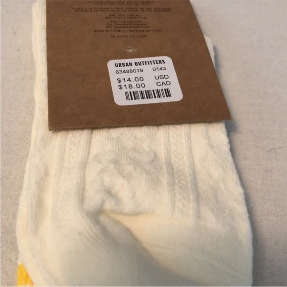 New Urban Outfitters Socks with Stripes - Picture 3 of 4